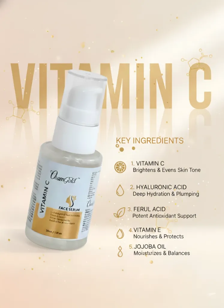 Advanced Vitamin C Face Serum – Anti-Aging & Brightening